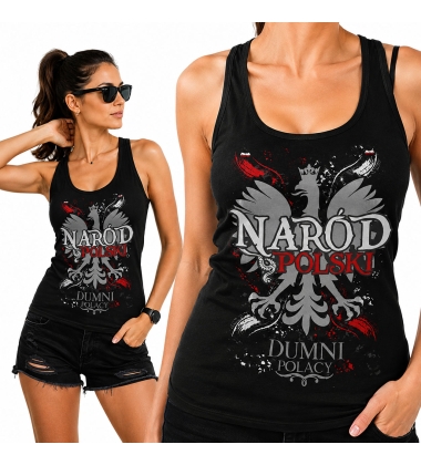TANK TOP DAMSKI NARÓD POLSKI